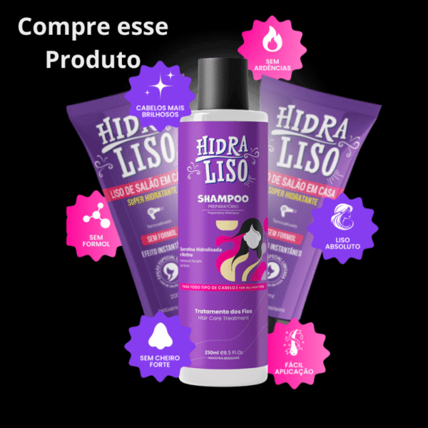 Hidraliso - Alisante de Chuveiro