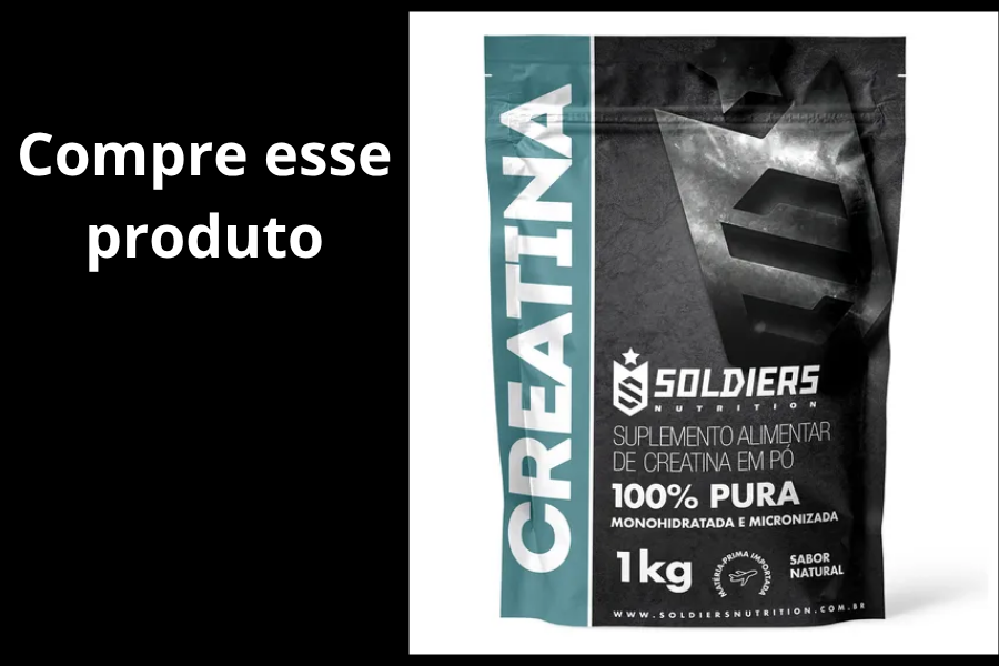 Creatina Monohidratada 1Kg 100% Pura Soldiers Nutrition Sem Sabor é um suplemento essencial para atletas e entusiastas do fitness que buscam maximizar seu desempenho.
